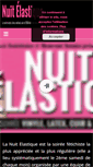 Mobile Screenshot of nuitelastique.com